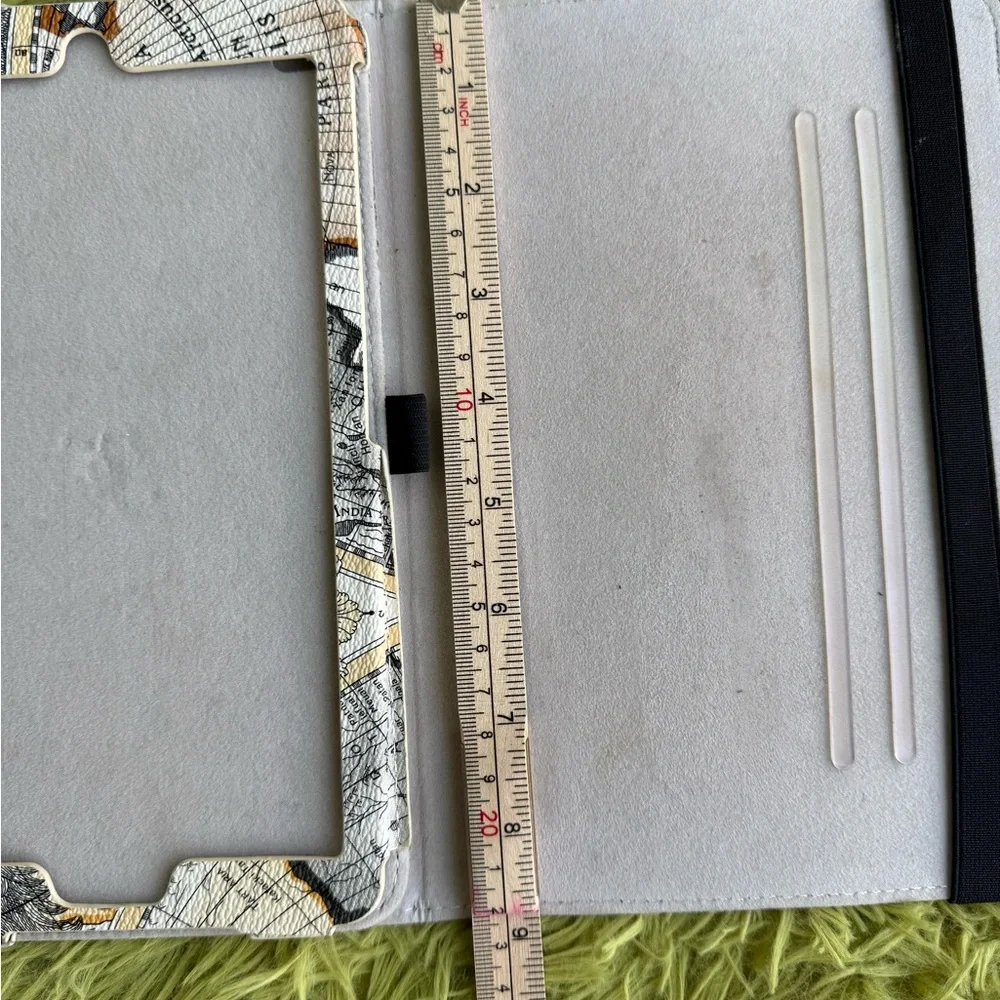 Vintage Map Tablet Case Stand Cover iPad Holder Travel Design